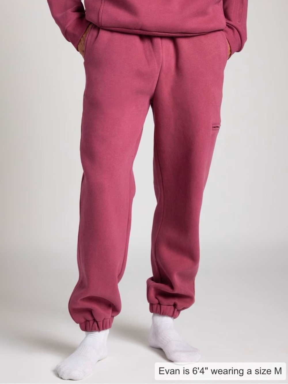Airplane Mode Travel Sweatpants: Berry